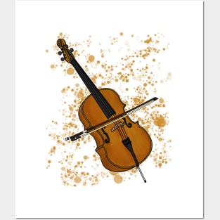 Cello Cellist String Teacher Musician Posters and Art